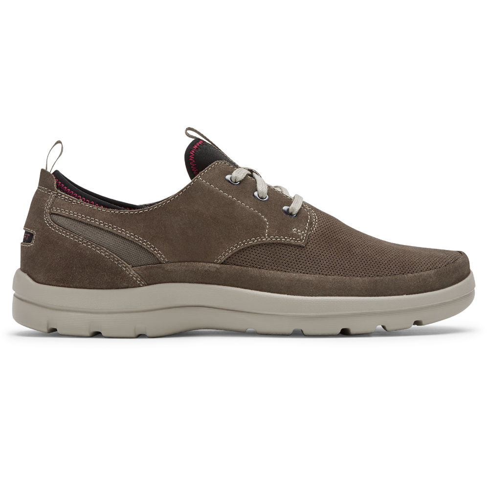 Rockport Joggesko Herre Olivengrønne - Get Your Kicks 2 3-Eye Plain Toe - CEBO14582